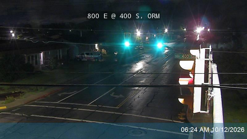 800 E @ 400 S, ORM