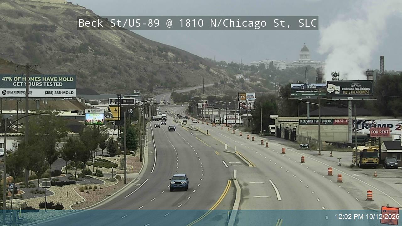 Beck St / US-89 @ 1810 N / Chicago St, SLC