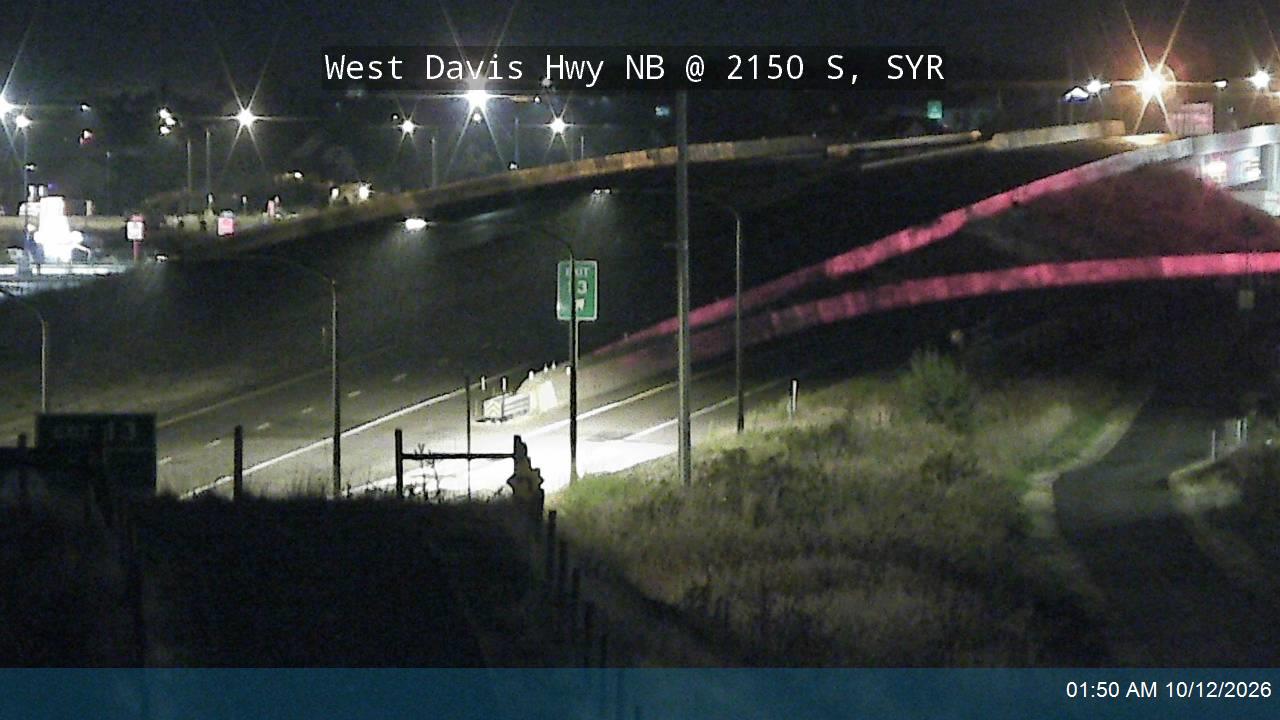 West Davis Hwy / SR-177 NB @ 2150 S / MP 13.31, SYR
