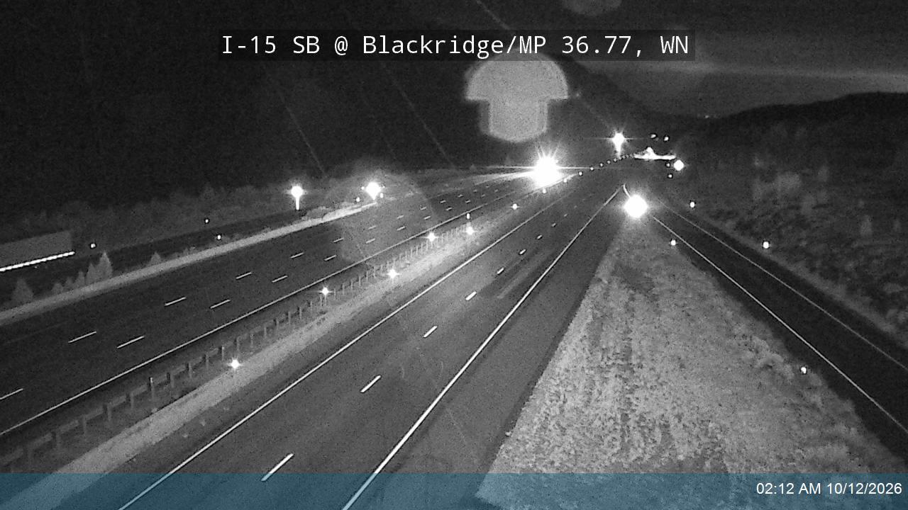 I-15 SB @ Blackridge / Exit 36 / MP 36.77, WN