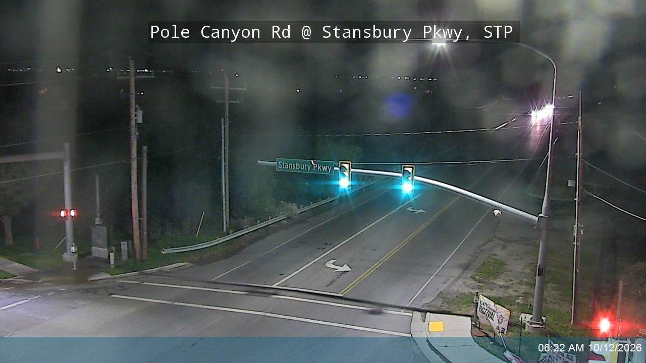Pole Canyon Rd @ Stansbury Pkwy, STP