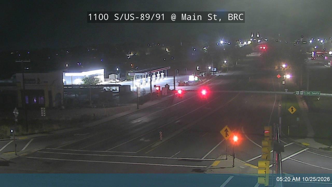 1100 S / US-89/91 @ Main St / US-89 / SR-13, BRC