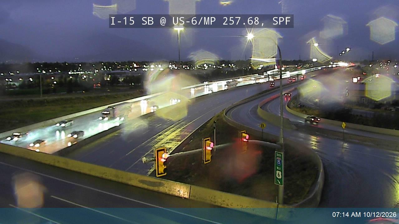 I-15 SB @ US-6 / MP 257.68, SPF