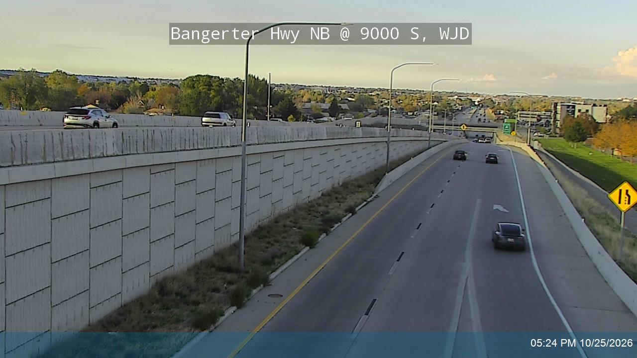 Bangerter Hwy / SR-154 NB @ 9000 S / SR-209, WJD