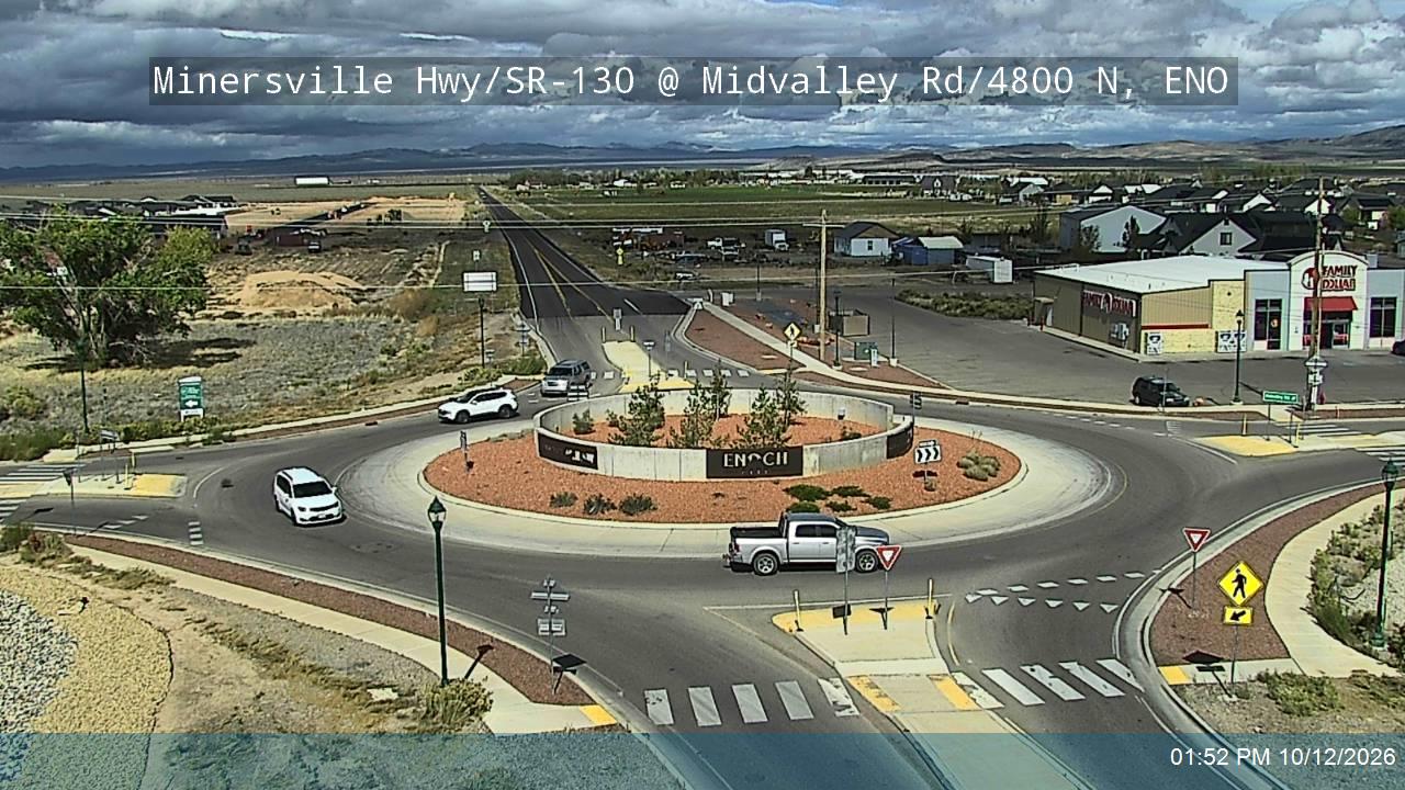 Minersville Hwy / SR-130 @ Midvalley Rd / 4800 N, ENO
