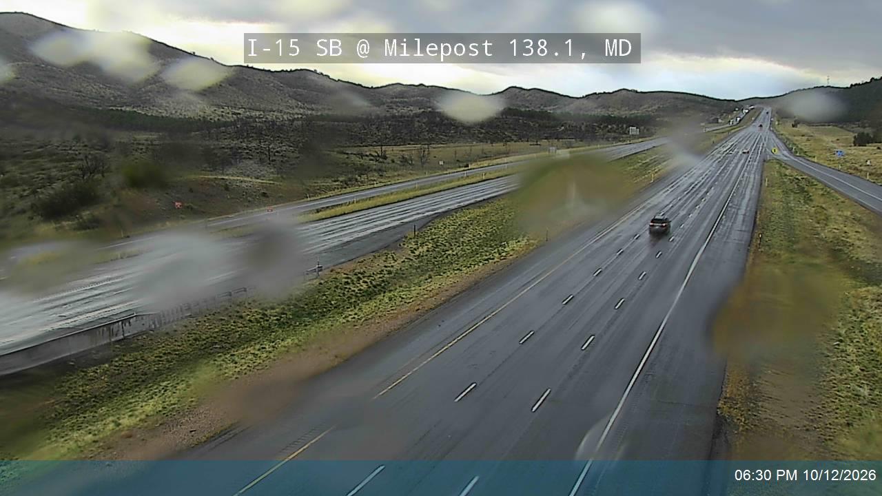 I-15 SB @ Milepost 138.1, MD