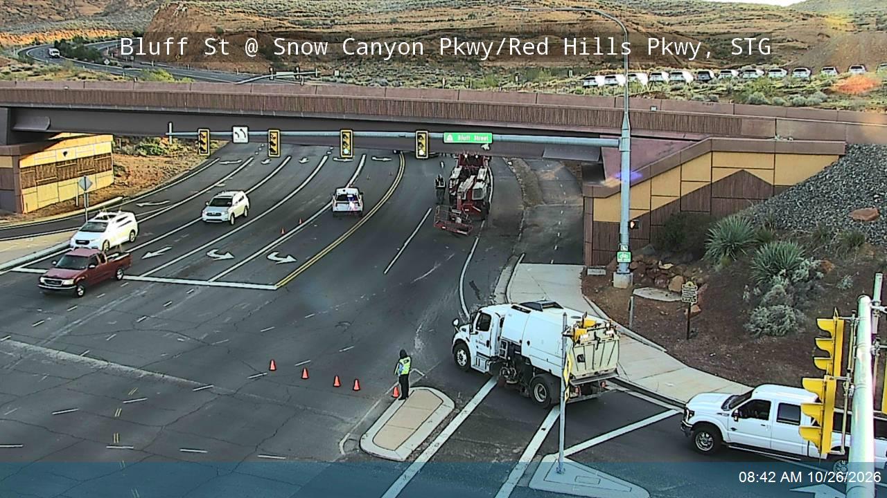 Bluff St / SR-18 @ Snow Canyon Pkwy / Red Hills Pkwy, STG