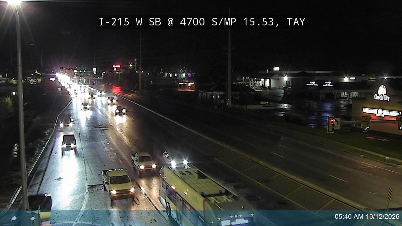 I-215 W SB @ 4700 S / SR-266 / MP 15.53, TAY