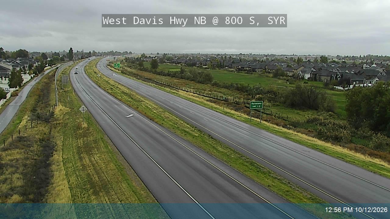 West Davis Hwy / SR-177 NB @ 800 S / MP 14.84, SYR