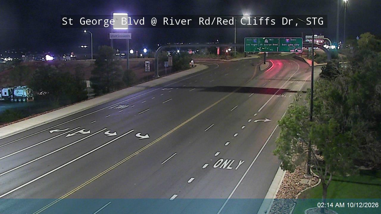 St George Blvd / SR-34 @ River Rd / Red Cliffs Dr, STG