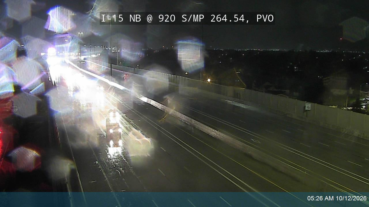 I-15 NB @ 920 S / MP 264.54, PVO