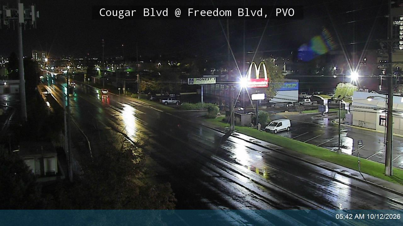 Cougar Blvd / 1230 N @ Freedom Blvd / 200 W, PVO