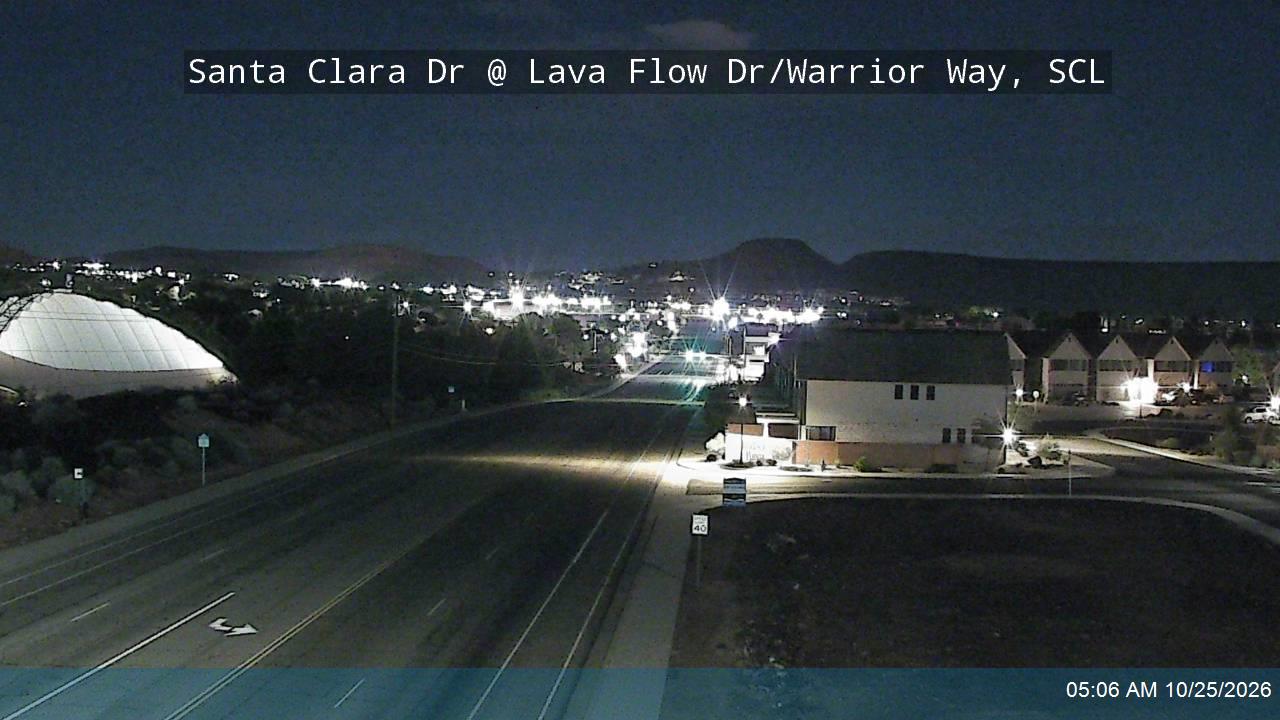 Santa Clara Dr @ Lava Flow Dr / Warrior Way, SCL