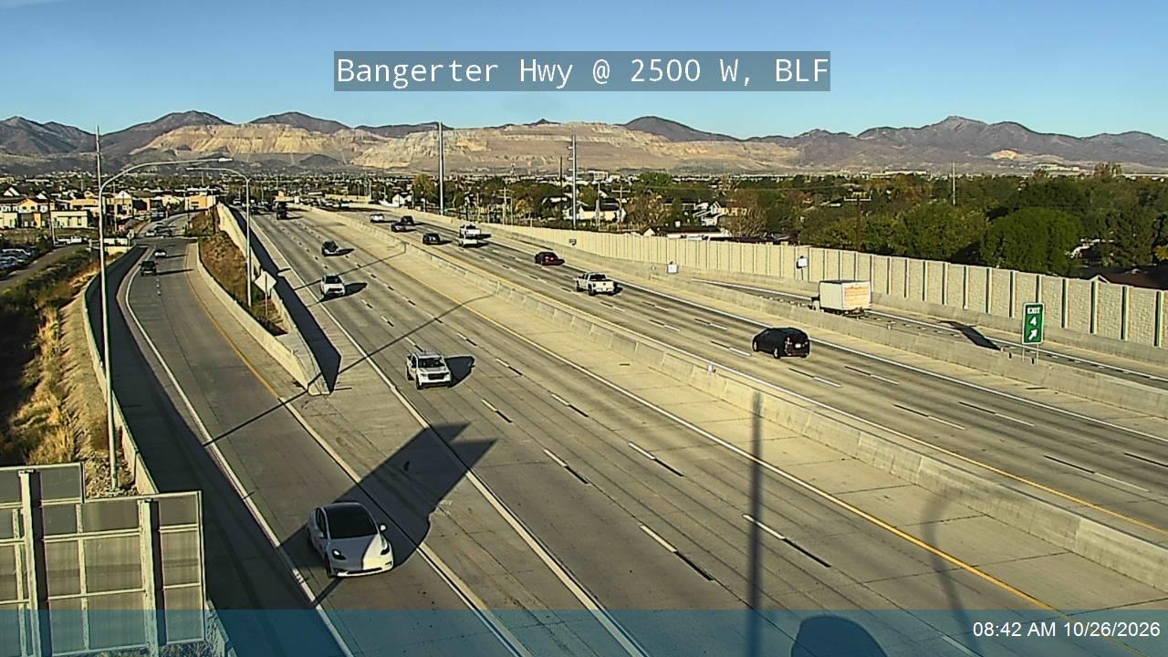 Bangerter Hwy / SR-154 @ 2500 W / MP 3.82, BLF