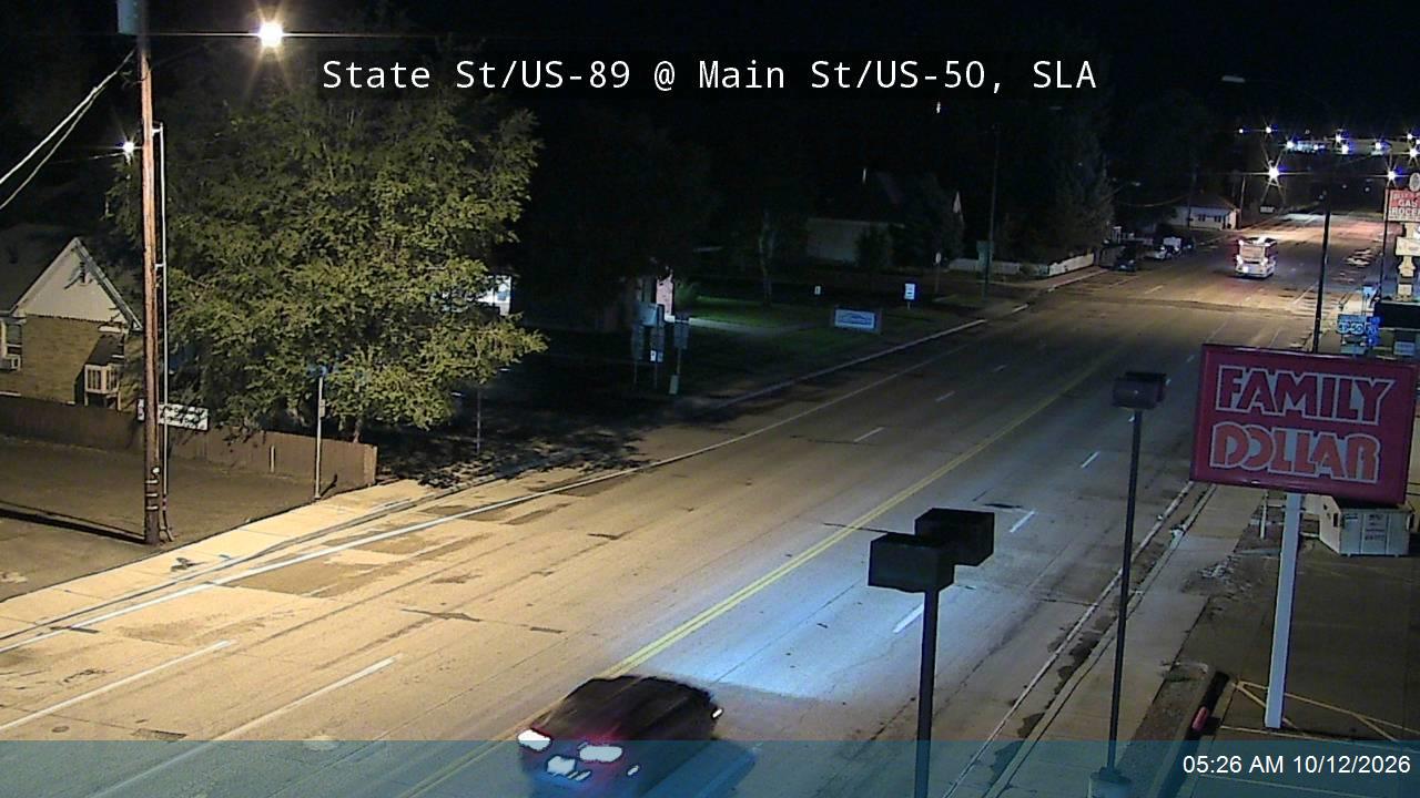 State St / US-89 @ Main St / US-50, SLA