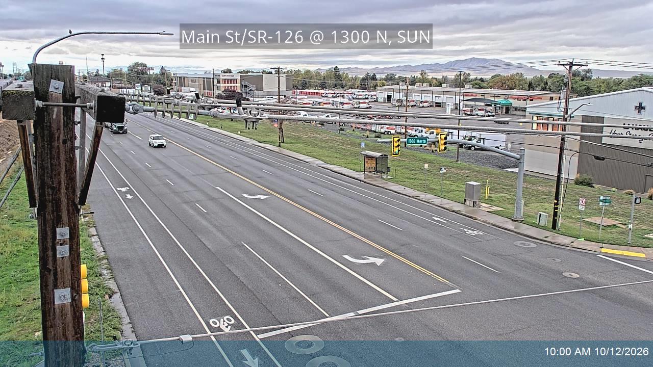 Main St / SR-126 @ 1300 N, SUN