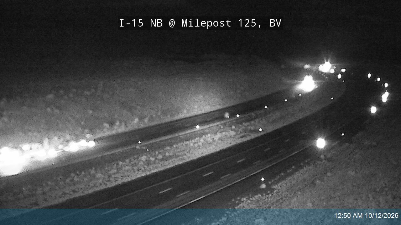I-15 NB @ Milepost 125, BV
