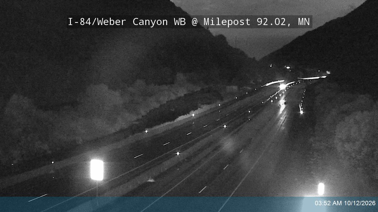 I-84 / Weber Canyon WB  @ Milepost 92.02, MN