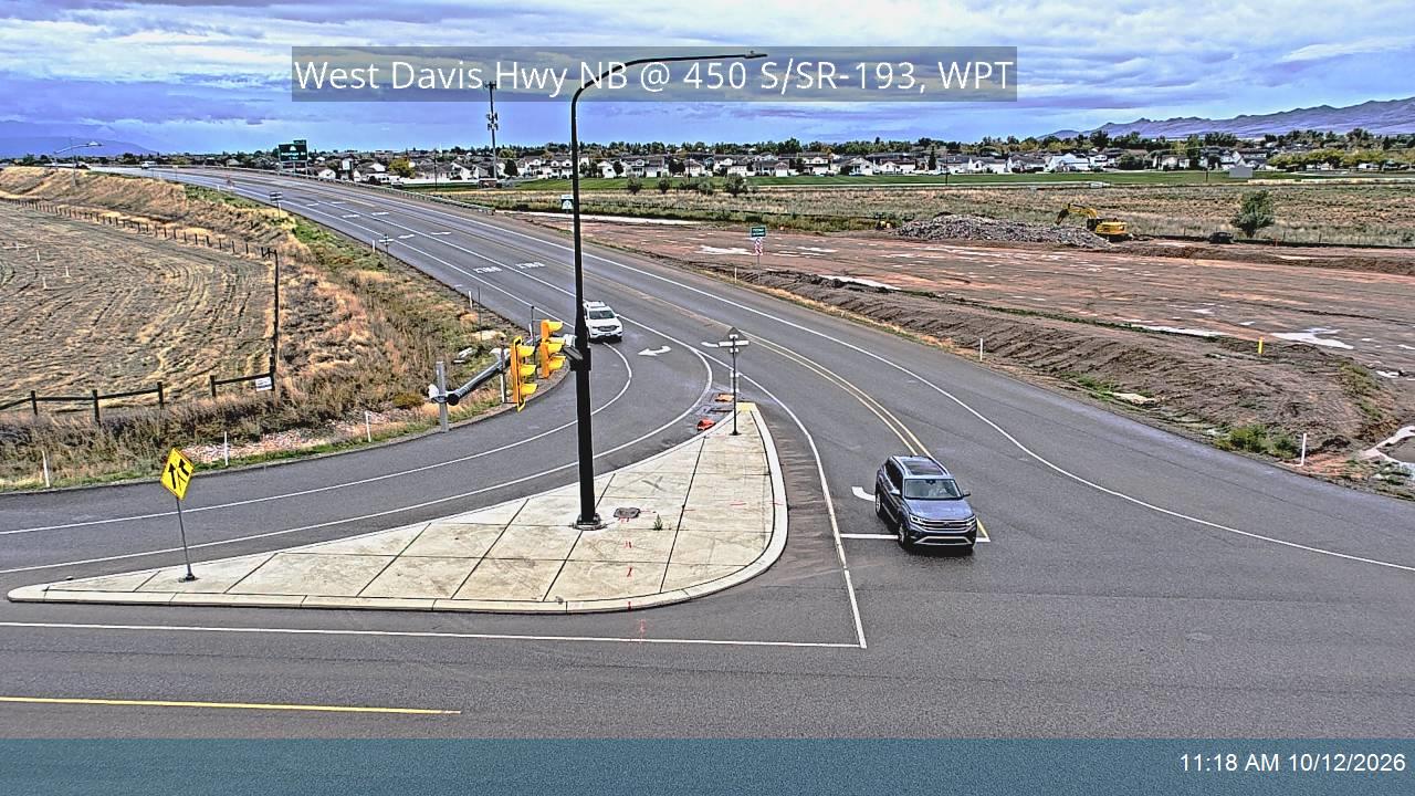 West Davis Hwy / SR-177 NB @ 450 S / SR-193 / MP 15.57, WPT