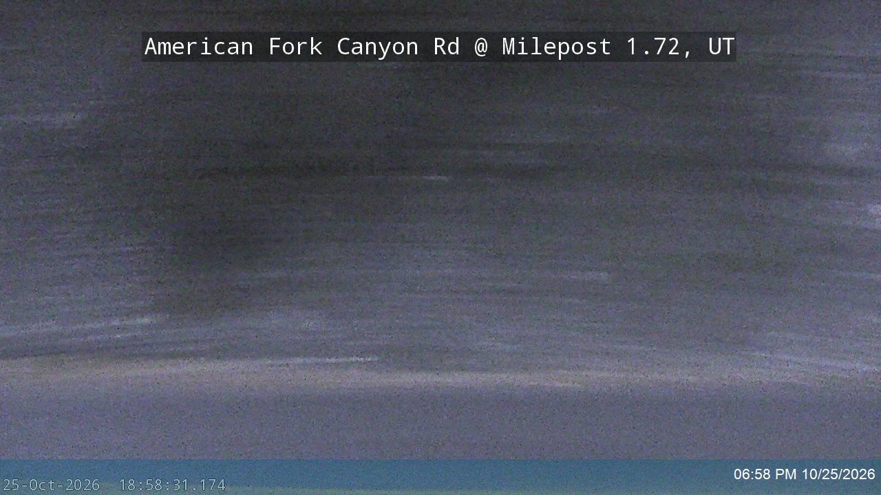 American Fork Canyon Rd / SR-144 @ Milepost 1.72, UT