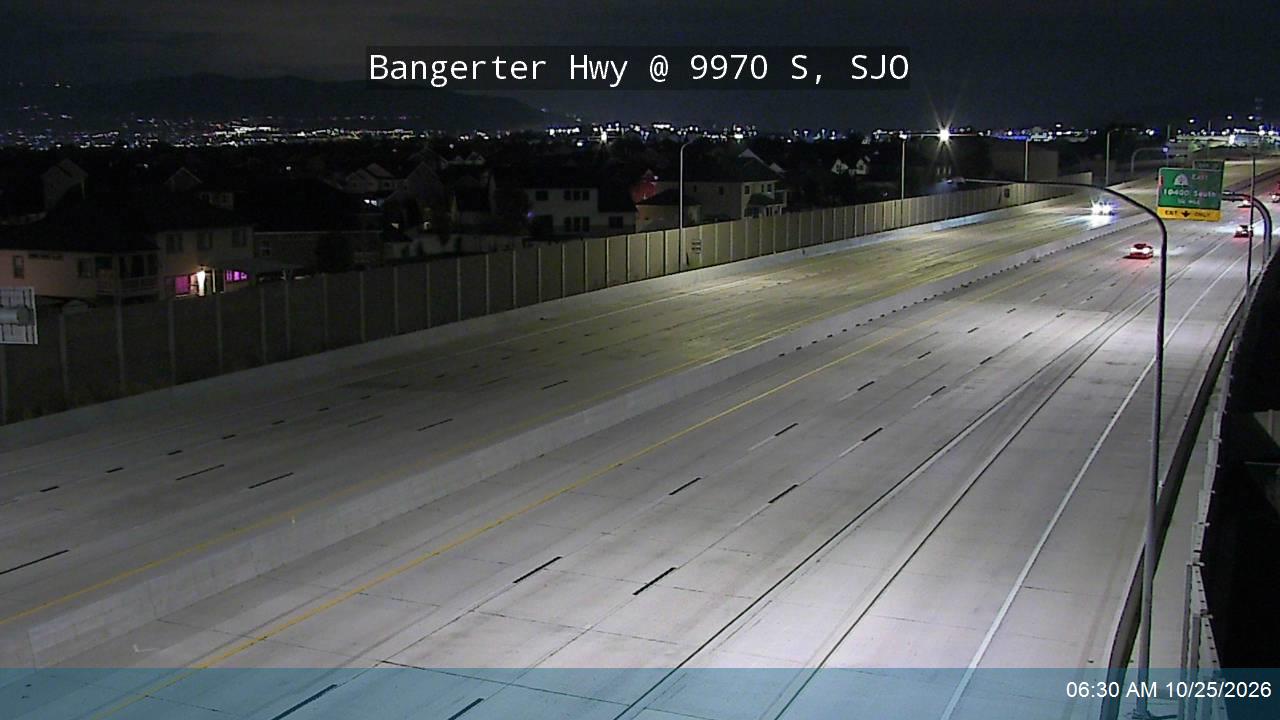 Bangerter Hwy / SR-154 @ 9970 S / MP 9.97, SJO