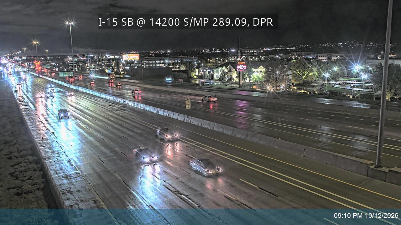 I-15 SB @ 14200 S / MP 289.09, DPR