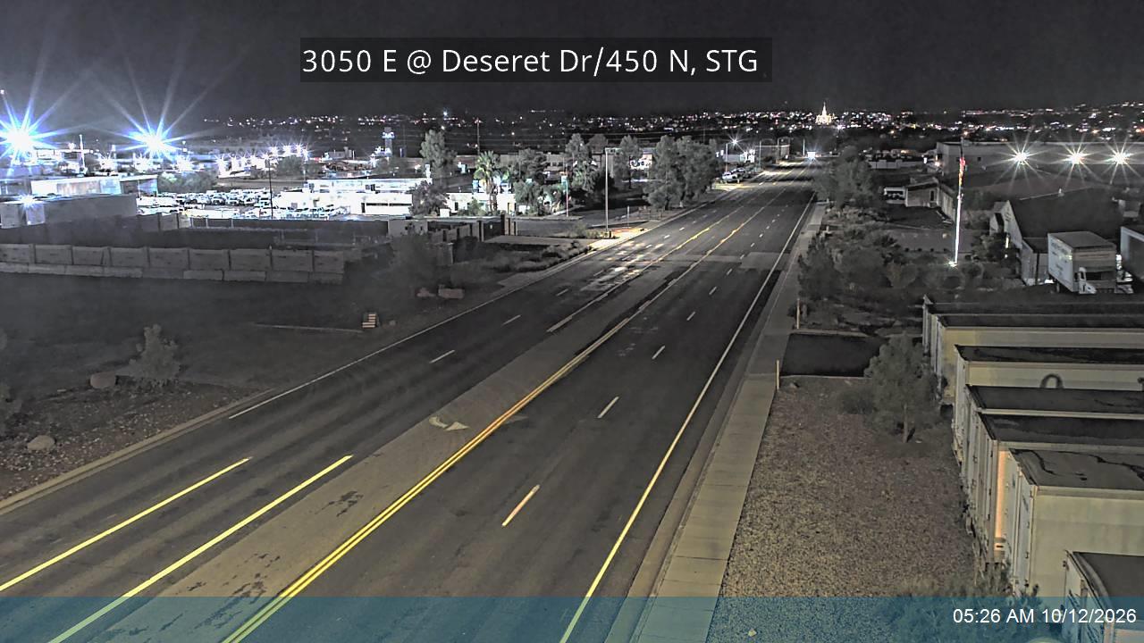 3050 E @ Deseret Dr / 450 N, STG