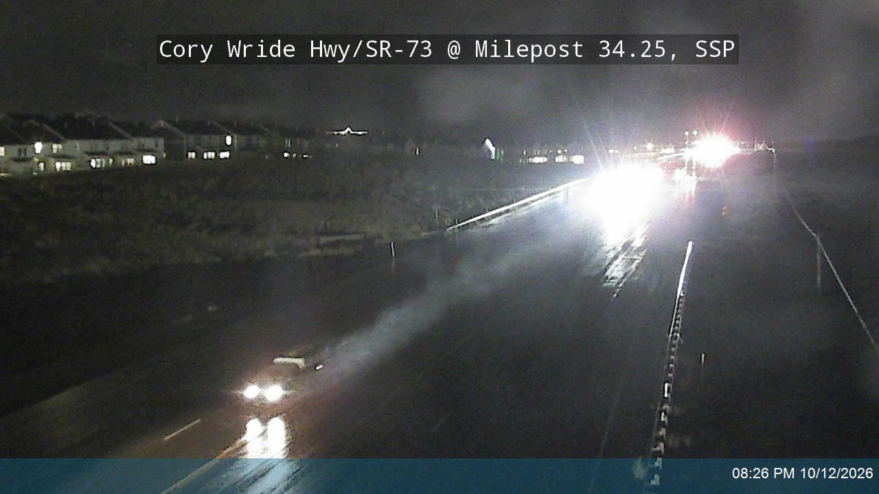 Cory Wride Hwy / SR-73 @ Milepost 34.25, SSP