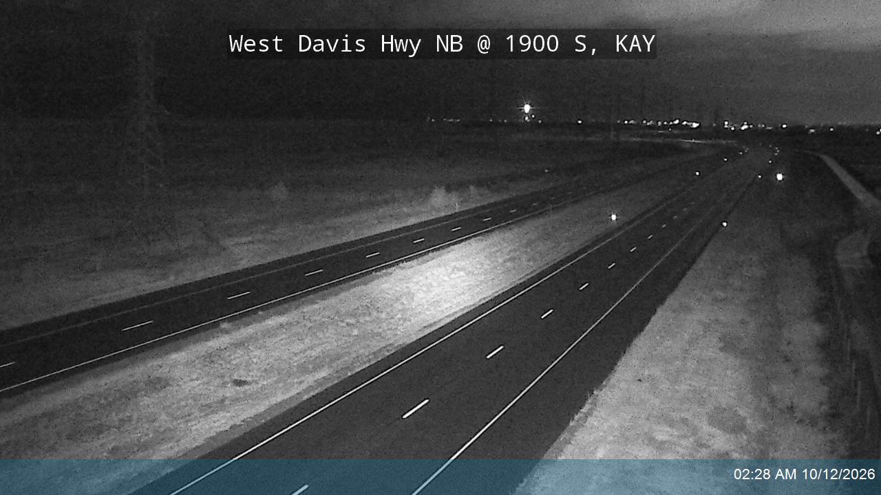 West Davis Hwy / SR-177 NB @ 1900 S / MP 4.87, KAY