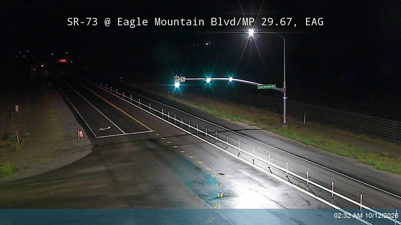 SR-73 @ Eagle Mountain Blvd / MP 29.67, EAG