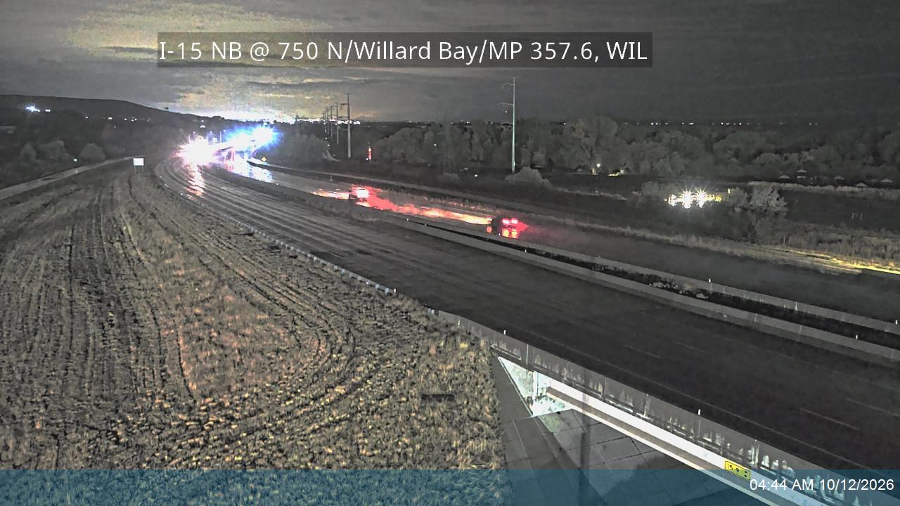 I-15 NB @ 750 N / Willard Bay / SR-315 / MP 357.6, WIL