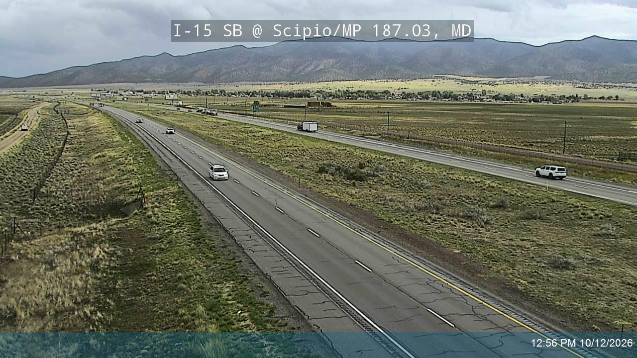 I-15 SB @ Scipio / MP 187.03, MD