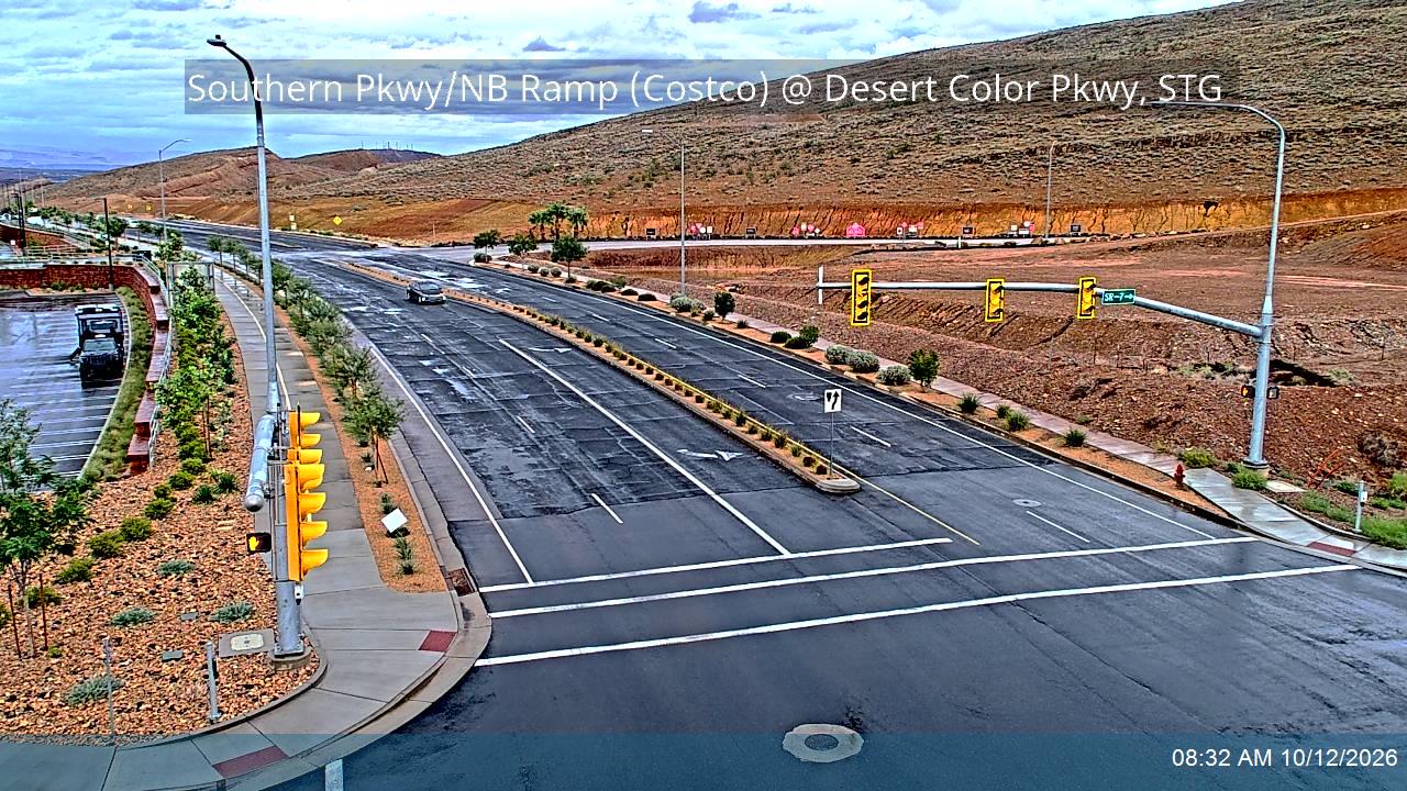 Southern Pkwy / SR-7 NB Ramp (Costco) @ Desert Color Pkwy, STG