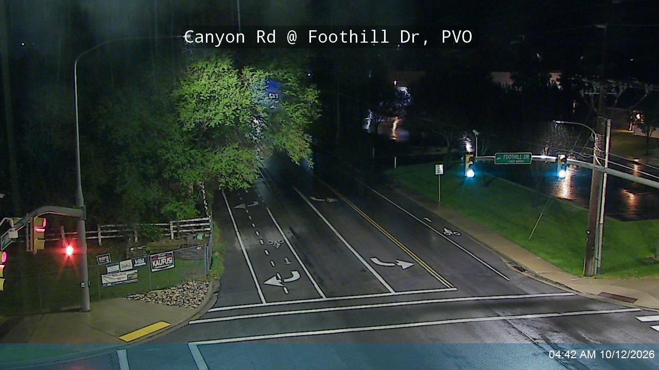 Canyon Rd @ Foothill Dr / 4525 N, PVO