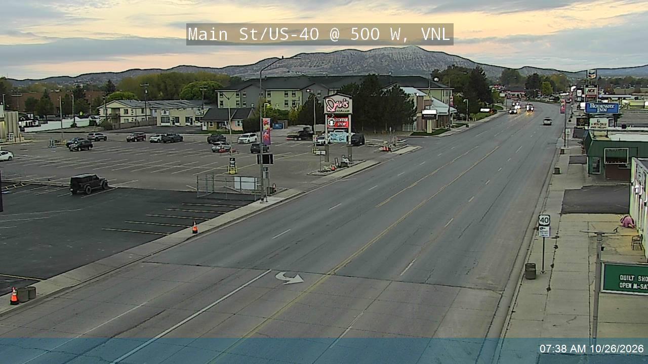 Main St / US-40 @ 500 W / SR-121, VNL