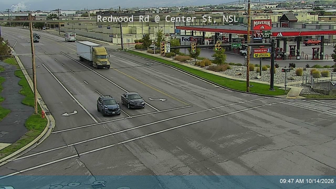 Redwood Rd / SR-68 @ Center St, NSL