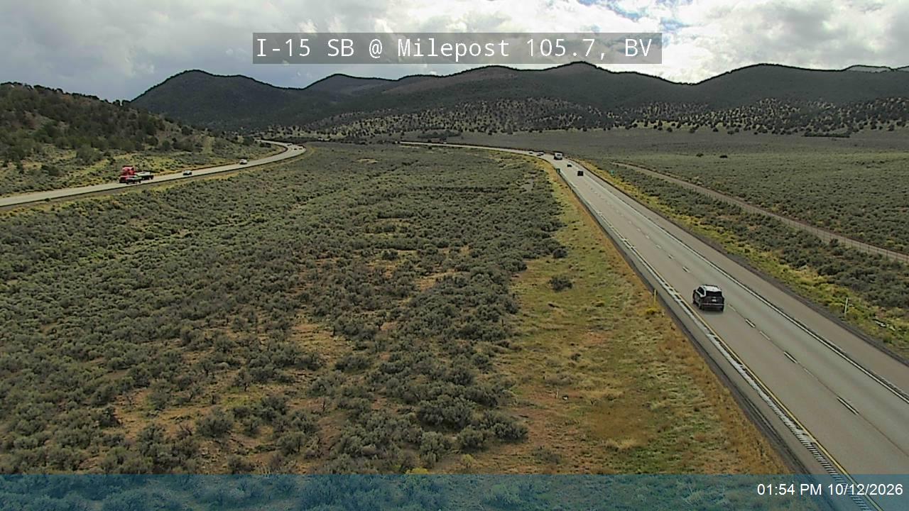 I-15 SB @ Milepost 105.7, BV