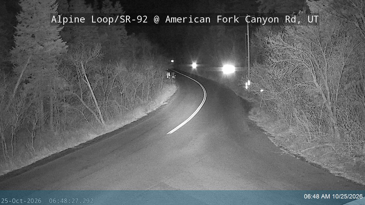 Alpine Loop / SR-92 @ American Fork Canyon Rd / SR-144, UT