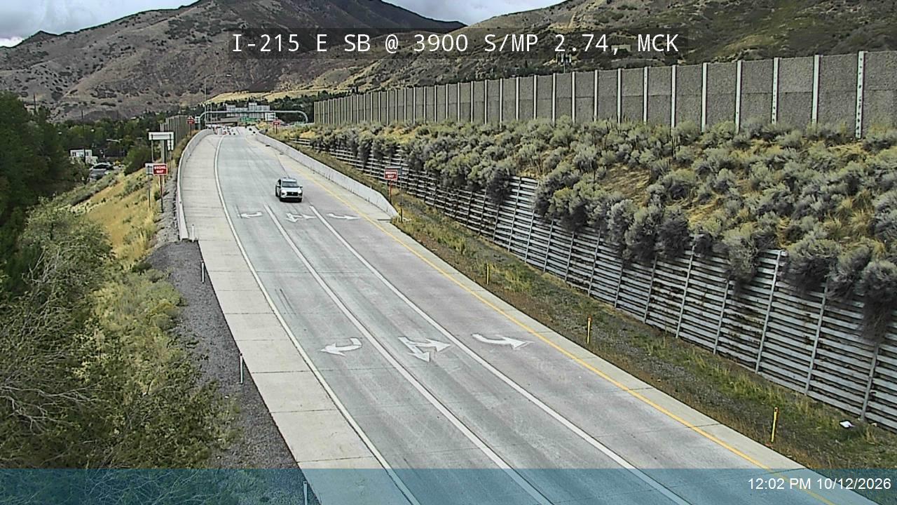 I-215 E SB @ 3900 S / MP 2.74, MCK