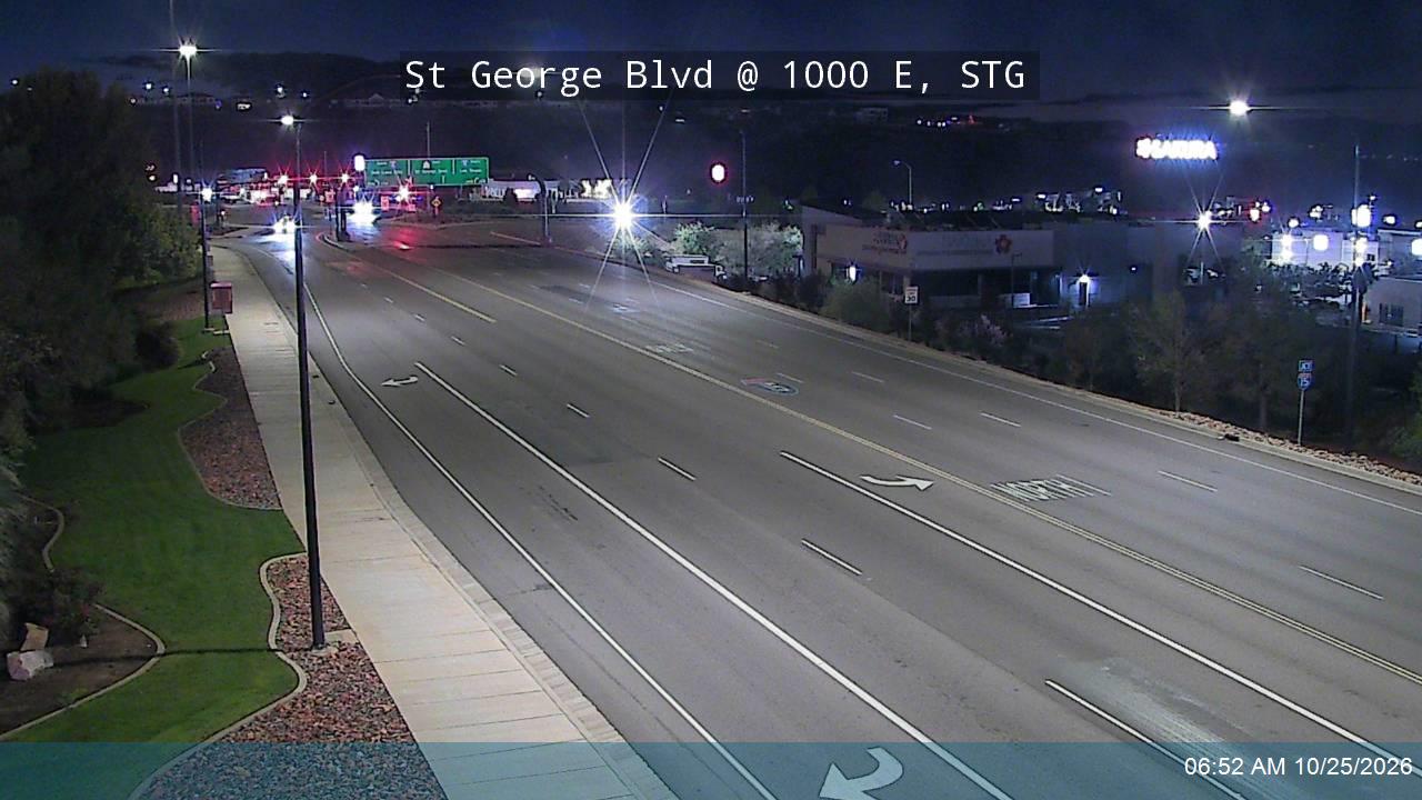 St George Blvd / SR-34 @ 1000 E, STG