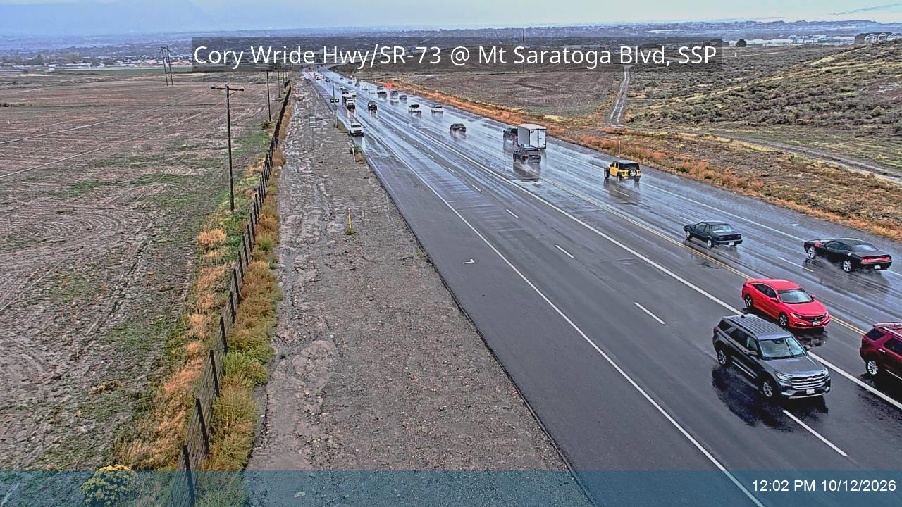 Cory Wride Hwy / SR-73 @ Mt Saratoga Blvd / MP 34.6, SSP