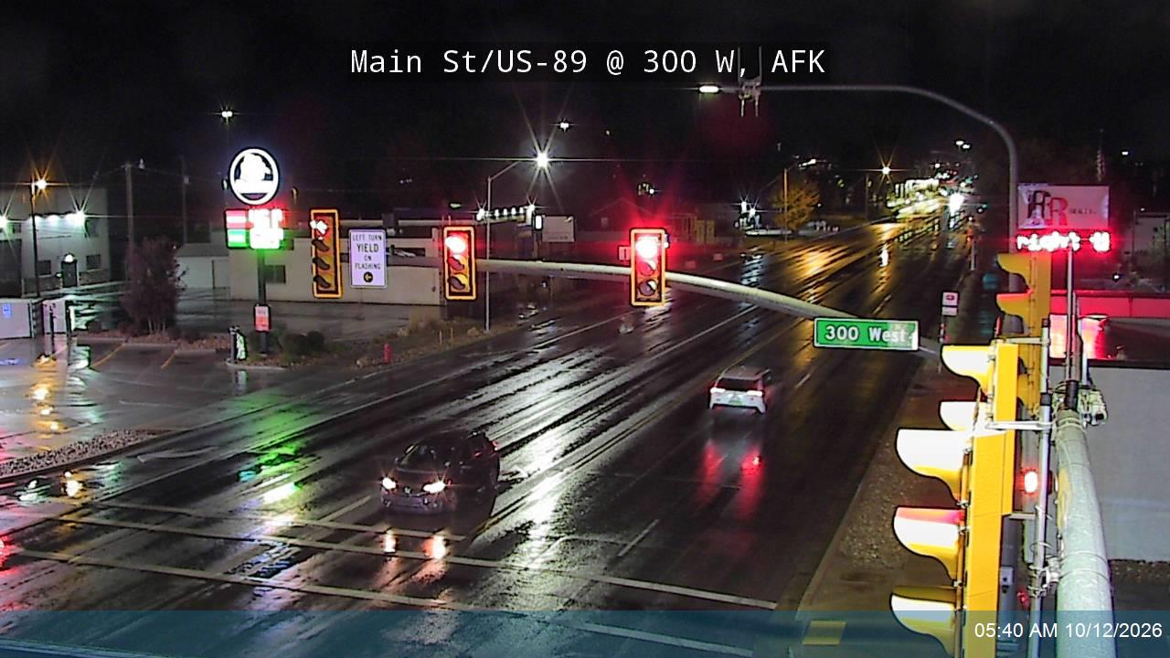Main St / US-89 @ 300 W, AFK