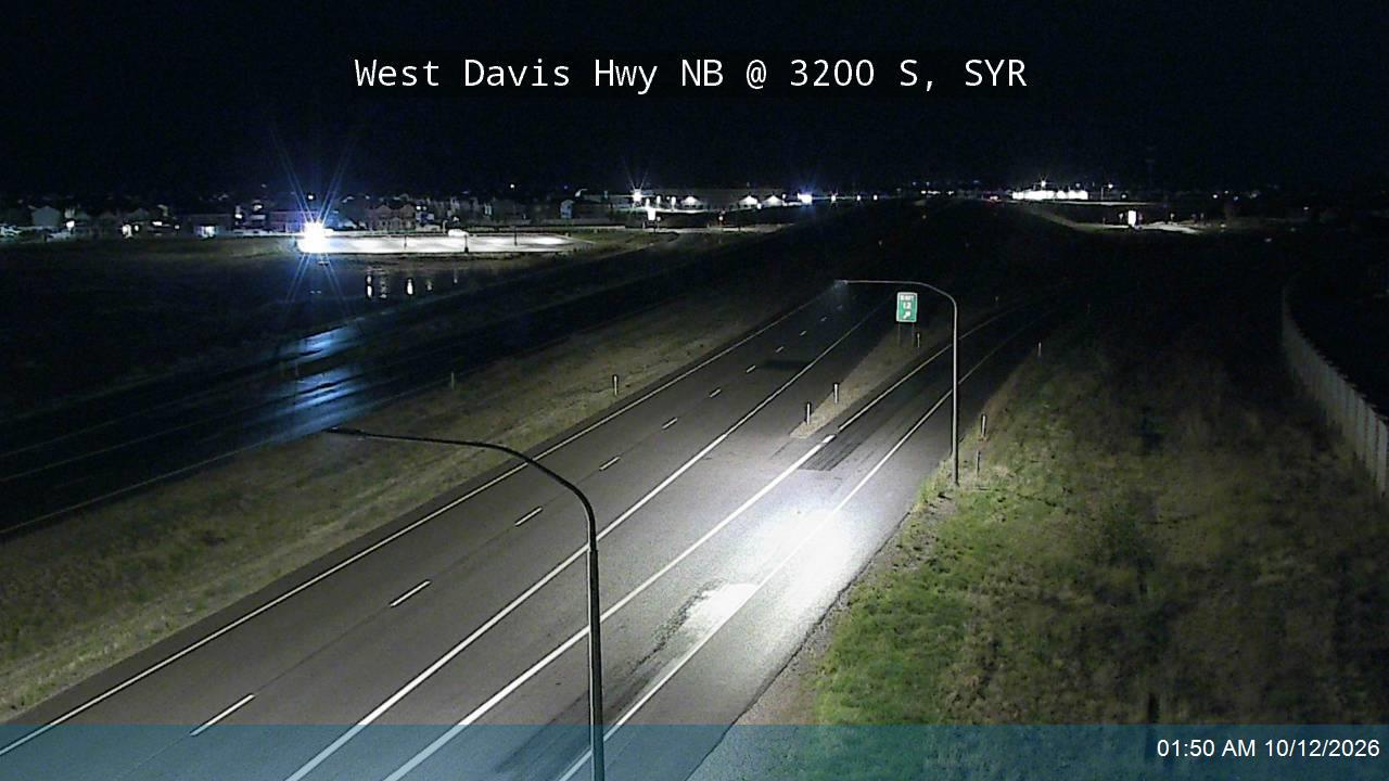 West Davis Hwy / SR-177 NB @ 3200 S / MP 11.81, SYR