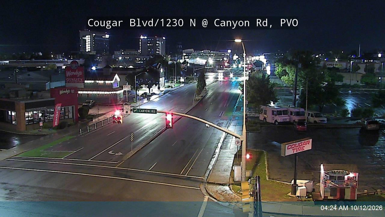 Cougar Blvd / 1230 N @ Canyon Rd, PVO