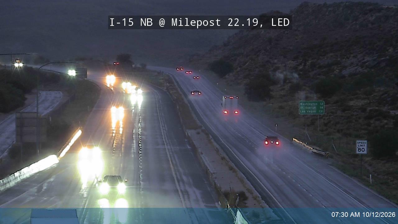 I-15 NB @ Milepost 22.19, LED