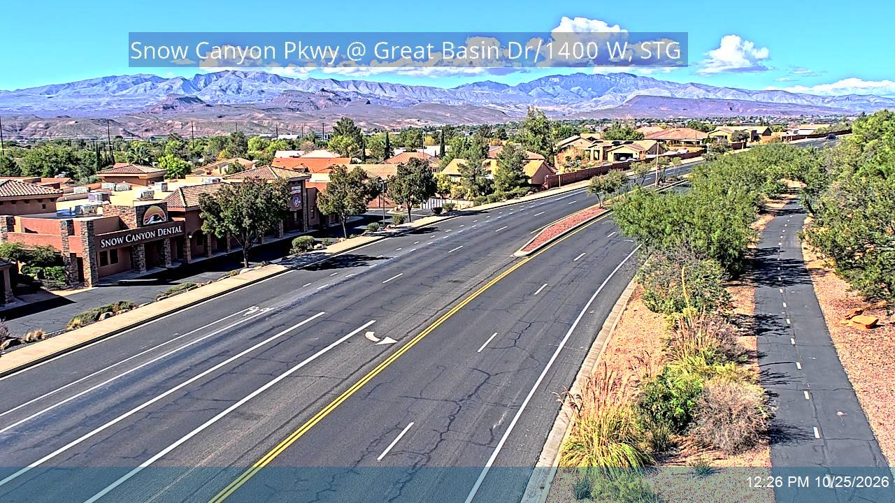 Snow Canyon Pkwy @ Great Basin Dr / 1400 W, STG