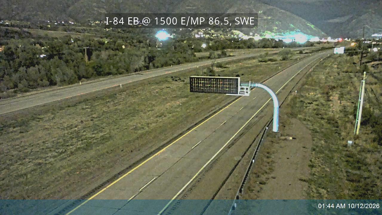 I-84 / Weber Canyon EB @ MP 86.68, SWE