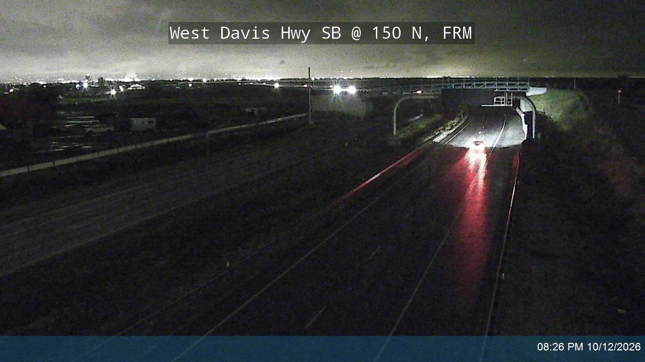 West Davis Hwy / SR-177 SB @ 150 N / MP 3.04, FRM