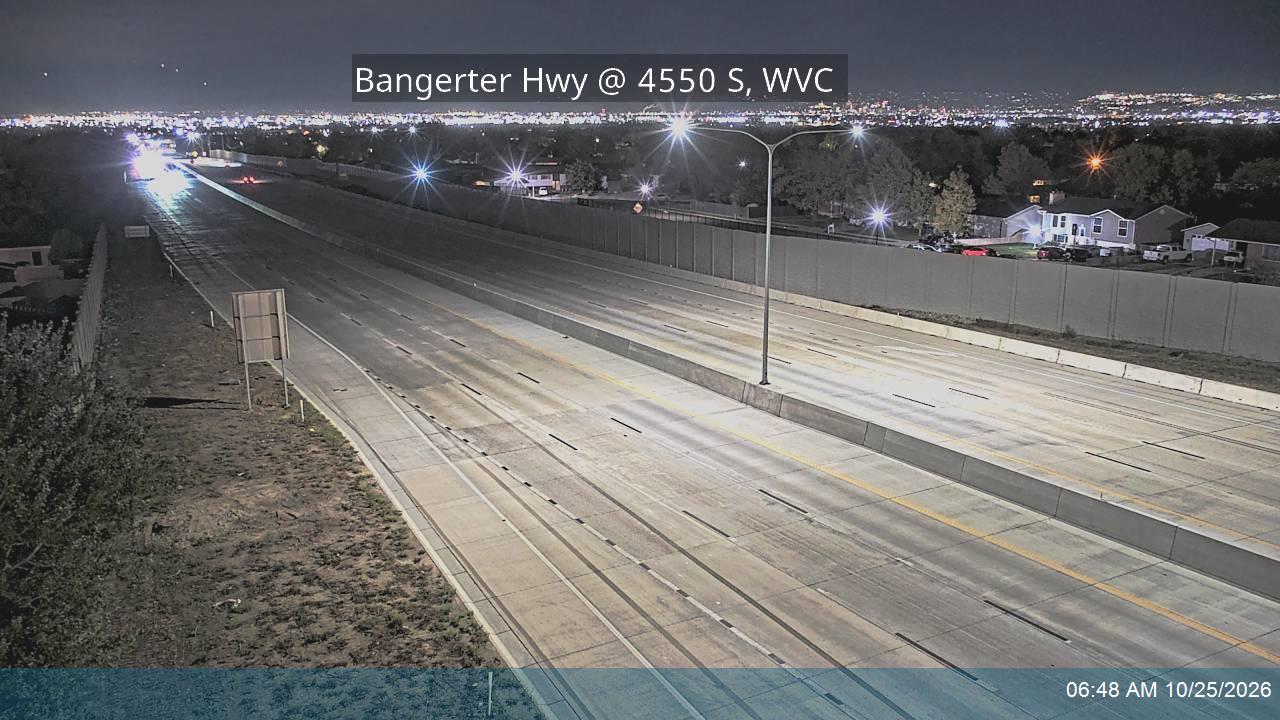 Bangerter Hwy / SR-154 SB @ MP 16.98, WVC