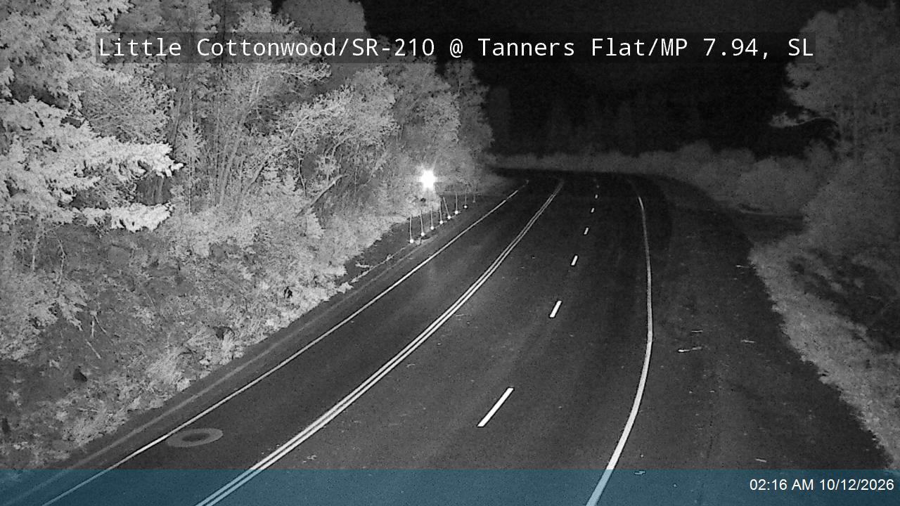 Little Cottonwood Rd / SR-210 @ Tanners Flat / MP 7.94, SL